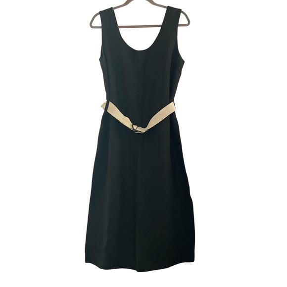 Harve Benard | Dresses | Harve Benard Vintage 9s Linen Blend Sleeveless  Midi Dress Xl | Poshmark